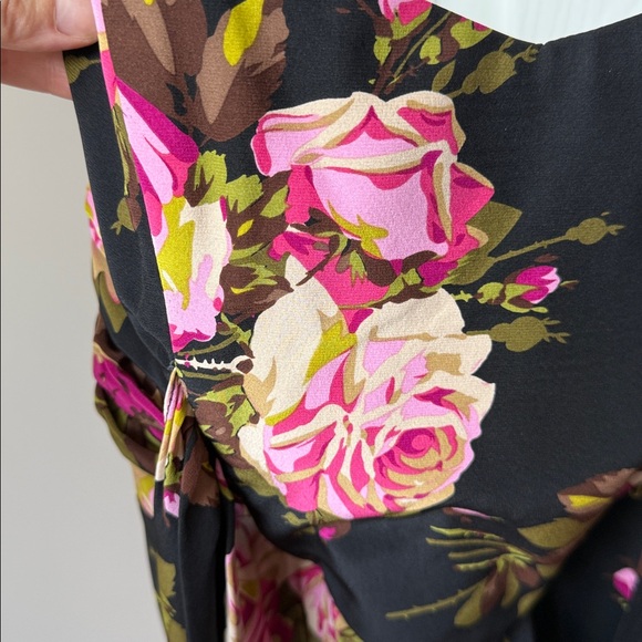 Vintage Betsey Johnson Sweetheart Floral Dress - Picture 8 of 9